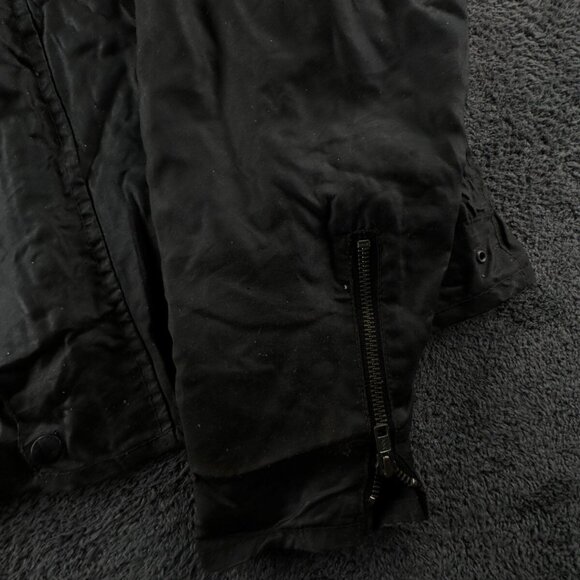 Belstaff Brigand Large Waxed Jacket Men Outdoors Snap Zip Up Italy Biker Adult - Picture 10 of 16